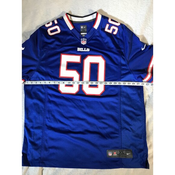 Nike Men's NFL Blue Buffalo Bills Kiko Alonso #50 Jersey - Picture 5 of 8